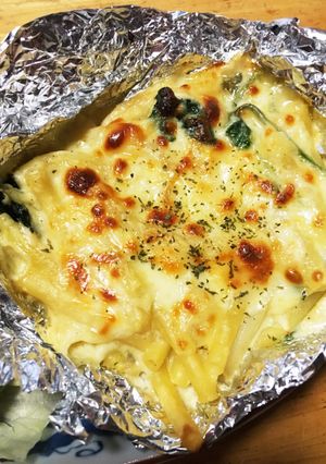 簡単☆豆腐ソースでヘルシーグラタン♪-レシピのメイン写真