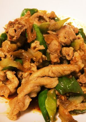 彼飯◎ししとうと豚コマの甘辛炒め-レシピのメイン写真