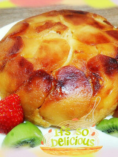 *乳製品なし!簡単!炊飯器リンゴケーキ*-レシピのメイン写真