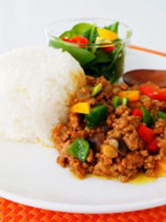 お野菜だしを使った彩りドライカレー-レシピのメイン写真