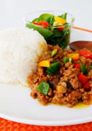 お野菜だしを使った彩りドライカレー-レシピのメイン写真