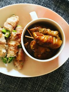 ナスとアスパラの豚肉巻き-レシピのメイン写真