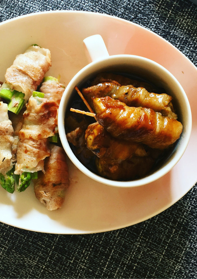 ナスとアスパラの豚肉巻き-レシピのメイン写真
