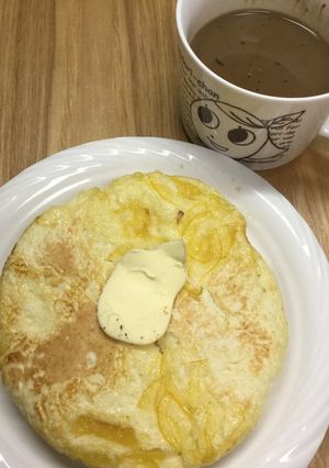 ゆずジャムのホットケーキ-レシピのメイン写真