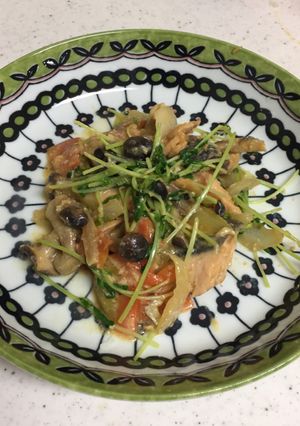 ご飯がすすむ！鮭と野菜の濃厚味噌マヨ！-レシピのメイン写真
