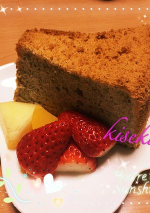ふわふわミルクティーシフォン-レシピのメイン写真