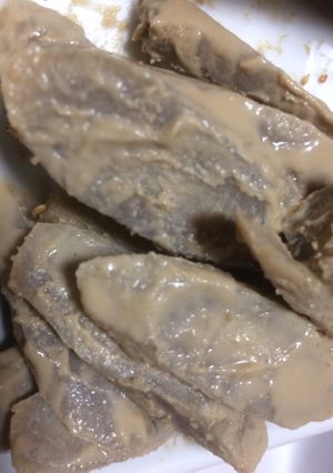 ごぼうの練りゴマ使って胡麻和え-レシピのメイン写真