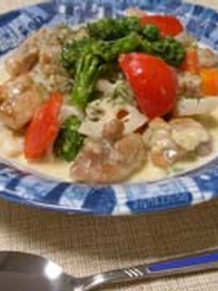 チキンのクリーム煮-レシピのメイン写真