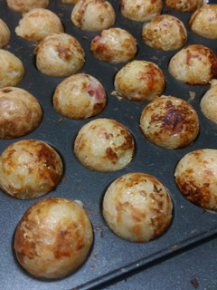 たこ焼器でベーコンチーズキャベツ焼き-レシピのメイン写真