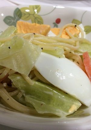時短！簡単！キャベツのホットサラダ-レシピのメイン写真