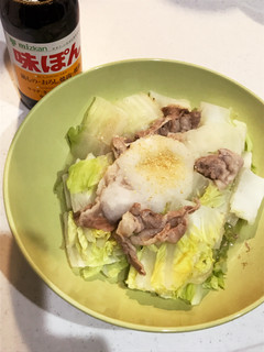 簡単 レンジで白菜豚肉蒸し-レシピのメイン写真