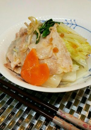 豚バラ白菜♪＋たっぷり野菜の重ね蒸し☆-レシピのメイン写真