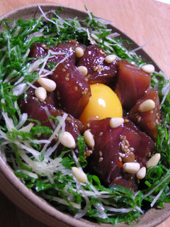 薬味たっぷりのユッケ丼-レシピのメイン写真