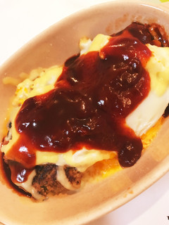 チーズハンバーグ-レシピのメイン写真