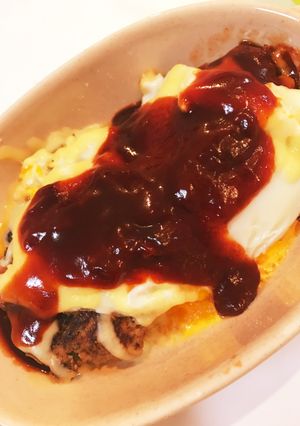 チーズハンバーグ-レシピのメイン写真