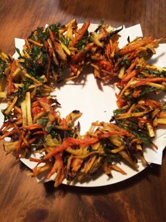 米粉で☆カラフル人参のかき揚げ-レシピのメイン写真