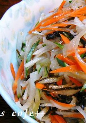 切って和えるだけ！野菜の塩こんぶ和え-レシピのメイン写真