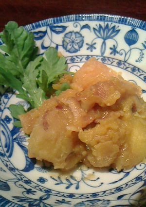 甘辛あとひき、さつま芋のベーコンバター煮-レシピのメイン写真