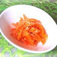 時短簡単☆にんじんのピーナッツ粉和え♪