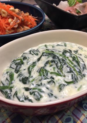 クリームスピナーチ-レシピのメイン写真