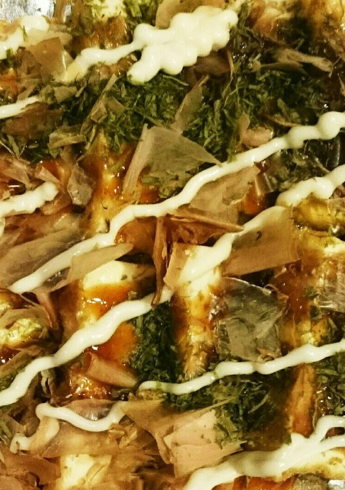 厚揚げでお好み焼き風！-レシピのメイン写真