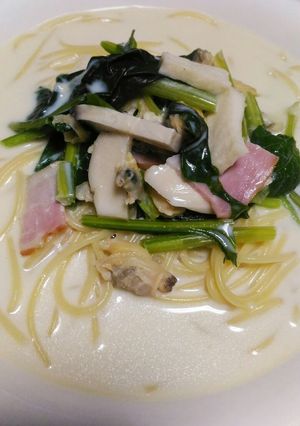 豆乳のスープパスタ☆-レシピのメイン写真