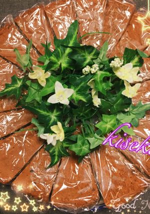 ふわふわココアシフォンケーキ-レシピのメイン写真
