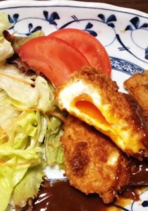 サクッ！とろっ！簡単エッグフライ.｡o○-レシピのメイン写真