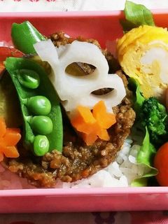 キーマカレー弁当-レシピのメイン写真