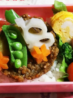 キーマカレー弁当-レシピのメイン写真