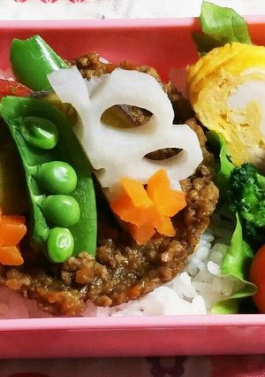 キーマカレー弁当-レシピのメイン写真