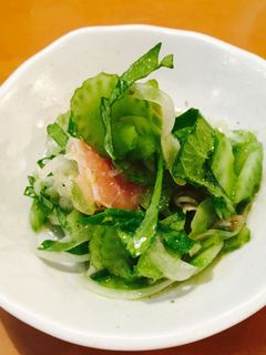 セロリと生ハムのマリネ-レシピのメイン写真