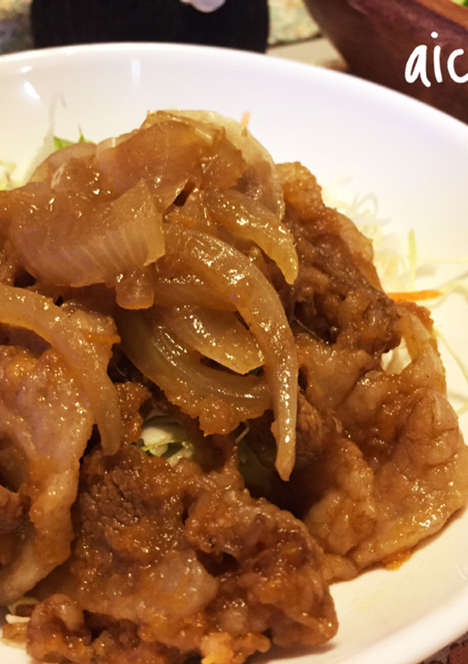 簡単*お肉やわらか〜♡生姜焼き！-レシピのメイン写真