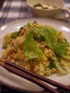 パラパラご飯のレタス炒飯-レシピのメイン写真