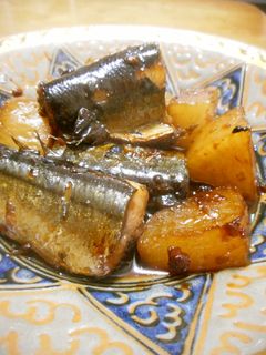 さんまと大根の梅煮-レシピのメイン写真