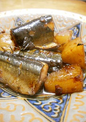 さんまと大根の梅煮-レシピのメイン写真