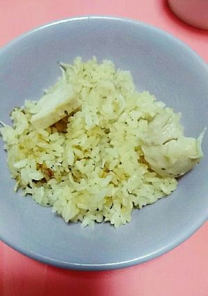 しらすとチキンの炊き込みご飯♡-レシピのメイン写真
