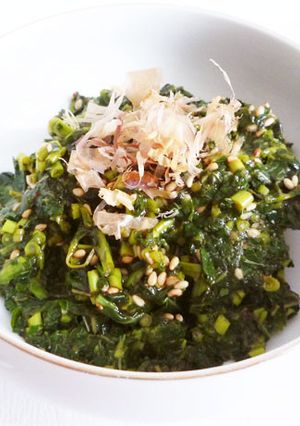 モロヘイヤの胡麻和え-レシピのメイン写真