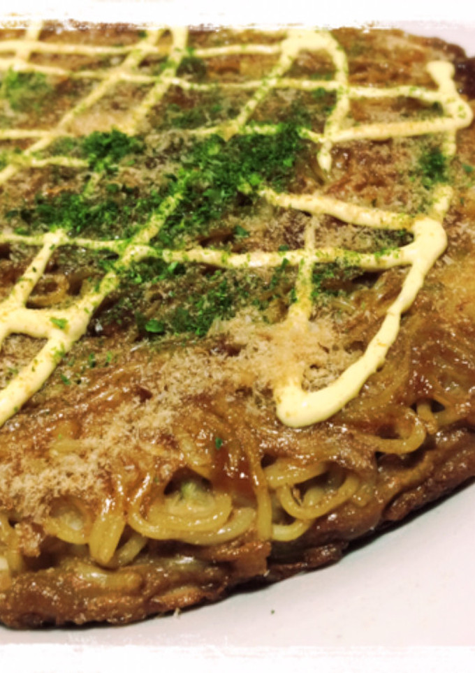 焼きそば簡単アレンジ☆お好み焼き風-レシピのメイン写真