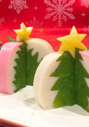 簡単！かまぼこツリーでクリスマス-レシピのメイン写真