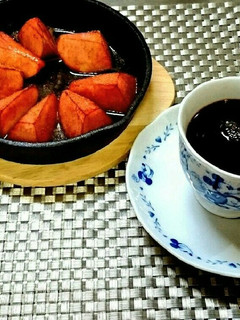 寒い日はゆず茶でほっとワインと焼りんご-レシピのメイン写真