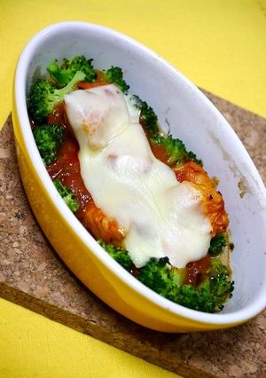 ムネ肉のトマト煮で簡単オーブン焼き-レシピのメイン写真