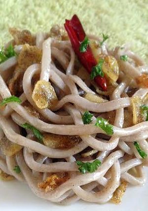 もり蕎麦ペペロンチーノ-レシピのメイン写真