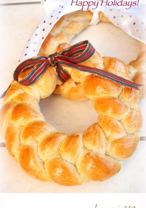 クリスマス★リースパン-レシピのメイン写真