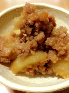 じゃがいものそぼろ煮-レシピのメイン写真