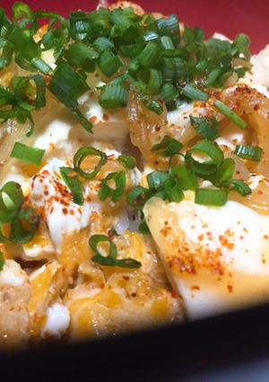 簡単！！ふわとろ♡豆腐たまご丼-レシピのメイン写真