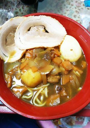 カレーラーメン-レシピのメイン写真