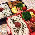 簡単*豚肉のしょうが焼き彼弁♡