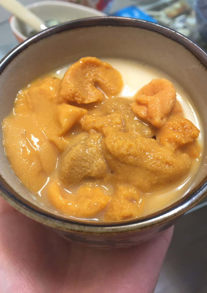 うに茶碗蒸し-レシピのメイン写真