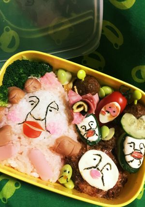 キャラ弁！！！こびと図鑑 モモジリ-レシピのメイン写真